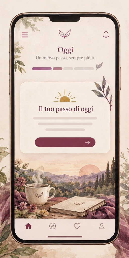 Anteprima della sezione Oggi nella web app del Metodo Fenice